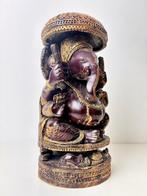 Houten Ganesha - Beeld - Indonesië (Zonder Minimumprijs)