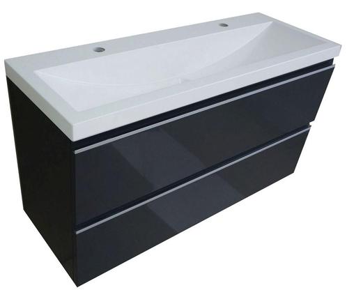 onderkast 100cmx36cm zo.wastafel gl.grijs, Huis en Inrichting, Badkamer | Badkamermeubels, Ophalen of Verzenden