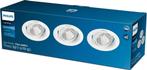 Philips Pomeron inbouwspot - 3-lichts - 7W, Huis en Inrichting, Lampen | Spots, Ophalen of Verzenden, Zo goed als nieuw