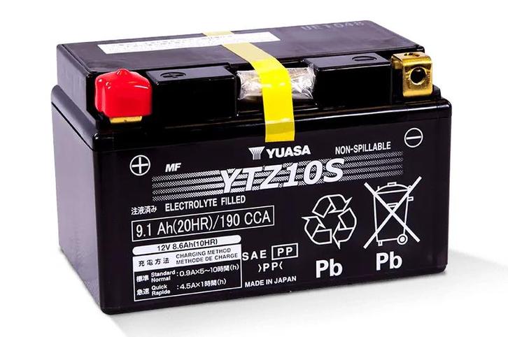 YTZ10S Accu Yuasa, Motoren, Kleding | Motorhelmen, Verzenden