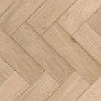 Floer Visgraat Parket Eiken 1-bis Onbehandeld Geolied 70x14, Ophalen of Verzenden, Nieuw, Overige kleuren, Parket