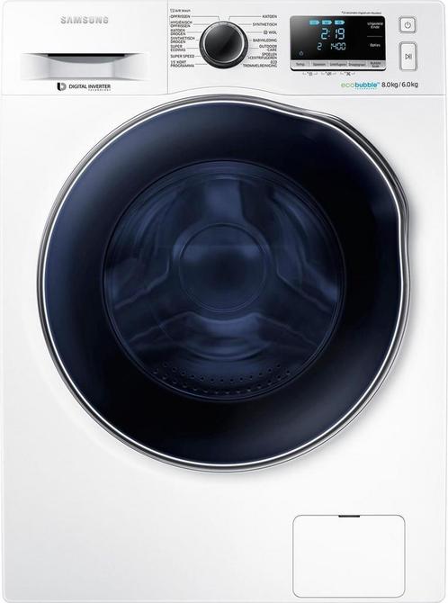 Samsung Wd80j6400aw | Was-droogcombinatie 8kg Wassen – 6kg, Witgoed en Apparatuur, Was-droogcombinaties, 85 tot 90 cm, Ophalen of Verzenden