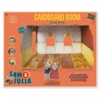 Het Muizenhuis - Kartonnen miniatuur woonkamer, Nieuw