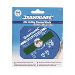 Silverline Doorslijpschijf - diamant - tegels en natuurst..., Doe-het-zelf en Verbouw, Gereedschap | Slijpmachines, Ophalen of Verzenden