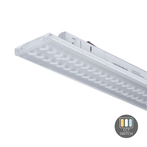LED 3-fase Railarmatuur | Wit | Wattage switch | CCT | 60 cm, Huis en Inrichting, Lampen | Plafondlampen, Nieuw, Metaal, Ophalen of Verzenden