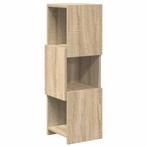 vidaXL Hoekkast Wit 25,5x25x80cm Bewerkt hout, Huis en Inrichting, Kasten | Overige, Verzenden, Nieuw