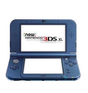 New Nintendo 3DS XL Blauw (Nette Staat & Zeer Mooie Scher..., Spelcomputers en Games, Spelcomputers | Nintendo 2DS en 3DS, Zo goed als nieuw