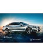 2015 MERCEDES BENZ S KLASSE BROCHURE DUITS, Boeken, Nieuw, Author