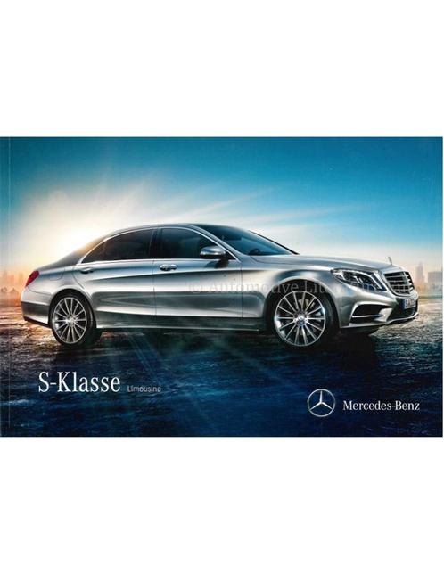 2015 MERCEDES BENZ S KLASSE BROCHURE DUITS, Boeken, Auto's | Folders en Tijdschriften