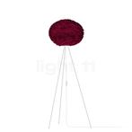Umage Eos Tripod Vloerlamp, frame wit/lampenkap rood - ø¸4, Huis en Inrichting, Lampen | Vloerlampen, Verzenden, Nieuw