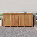 vidaXL Tuinbox 175x80x75 cm massief acaciahout, Verzenden, Nieuw