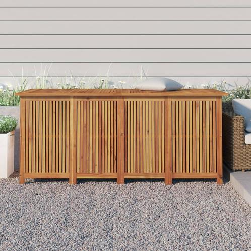 vidaXL Tuinbox 175x80x75 cm massief acaciahout, Tuin en Terras, Overige Tuin en Terras, Nieuw, Verzenden