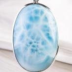Zilveren hanger met larimar, Het Aardse Paradijs -