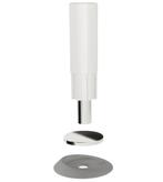 Verborgen magnetische deurstopper vloermodel mat nikkel, Huis en Inrichting, Woonaccessoires | Deurstoppers, Verzenden, Nieuw