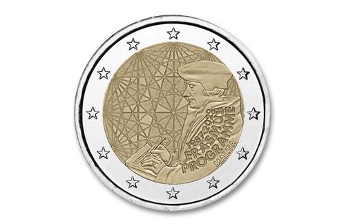 2 euro 35 jaar Erasmus programma 2022 - Malta, Postzegels en Munten, Munten | Europa | Euromunten, Verzenden