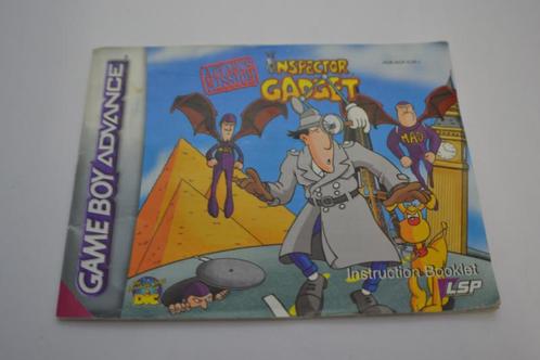 Inspector Gadget Advance Mission (GBA EUR MANUAL), Spelcomputers en Games, Spelcomputers | Nintendo Portables | Accessoires, Zo goed als nieuw