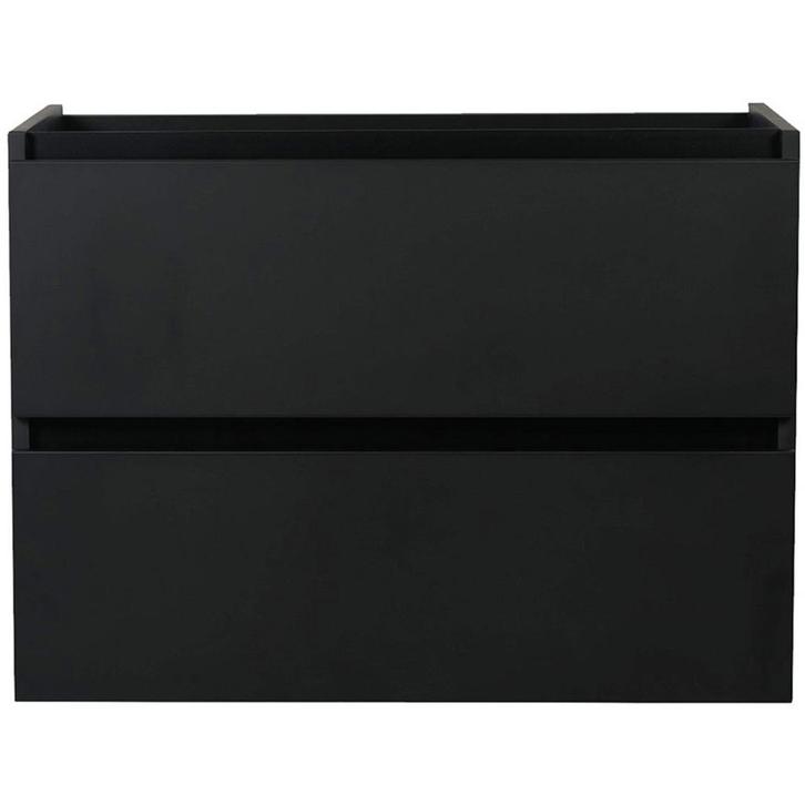 Wiesbaden Marmaris Onderkast Met 2 Laden - 60x45cm - Mat, Huis en Inrichting, Badkamer | Badkamermeubels, Nieuw, Ophalen of Verzenden