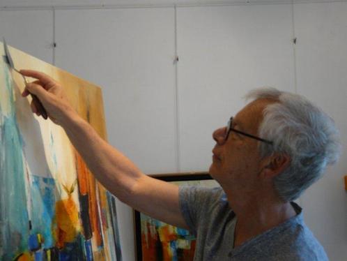 MURSIC - Village provençal, Antiek en Kunst, Kunst | Schilderijen | Modern