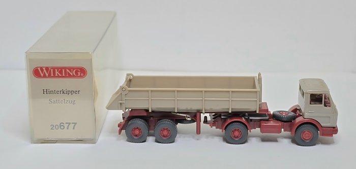 Wiking 1:87 - Model vrachtwagen (7) - Wiking - Werfwagens,, Hobby en Vrije tijd, Modeltreinen | H0