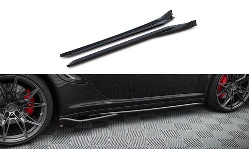 Zijskirts Porsche 911 Turbo 997 Maxton Glans Zwart, Auto-onderdelen, Carrosserie en Plaatwerk, Ophalen of Verzenden