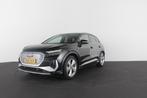 Zakelijke Lease |  Audi Q4 e-tron 40 82 kWh S line, Automaat, Stof, Gebruikt, Zwart