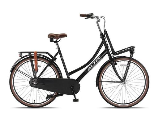 Transportfiets 28 Inch Dame Altec Dutch 3 Speed Mat Zwart, Fietsen en Brommers, Fietsen | Dames | Damesfietsen, Nieuw, Ophalen of Verzenden