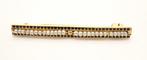 Broche - 19.2 kt. Geel goud Parel - Parel - Micropearls, Sieraden, Tassen en Uiterlijk