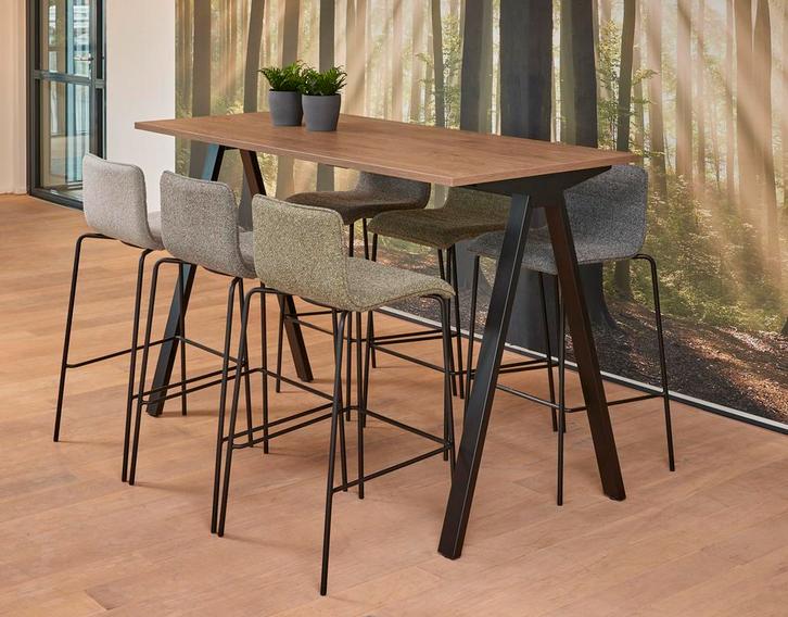 Bartafel Industrieel 110cm hoog Leverbaar in 48, Huis en Inrichting, Tafels | Eettafels, Nieuw, Ophalen of Verzenden