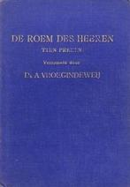 Vroegindeweij, Ds. A.-De roem des Heeren, Boeken, Verzenden, Gelezen