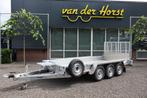 Ifor Williams 3-ASSER machinetransporter dieplader tridem, Auto diversen, Aanhangers en Bagagewagens, Nieuw