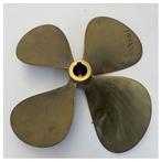 Bieden: USED Vetus P4E-18X22R Propeller 4-Blade Brass Right, Watersport en Boten, Ophalen of Verzenden, Nieuw