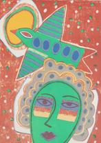 Corneille (1922-2010) - Vrouw met vogel