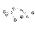 101 Copenhagen Drop Globe Kroonluchter, chroom - B.150 cm -, Huis en Inrichting, Verzenden, Nieuw