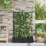 vidaXL Tuinplanten 1 pc Rooster met opslag Zwart 80 x 40 x, Tuin en Terras, Verzenden, Nieuw, Minder dan 60 cm, 60 cm of meer