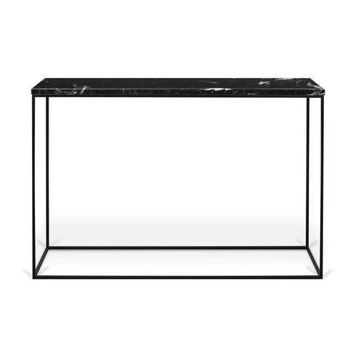 *WOONWINKEL* TemaHome Gleam Marmeren Haltafel Zwart, Huis en Inrichting, Tafels | Sidetables, Nieuw, Verzenden