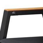 Showroommodel Nancy dining tuinstoel aluminium teak, Tuin en Terras, Ophalen of Verzenden, Nieuw