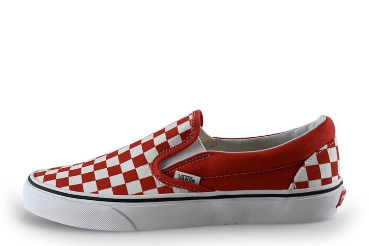 Vans Instappers in maat 42 Rood | 10% korting, Kleding | Dames, Schoenen, Rood, Zo goed als nieuw, Instappers, Verzenden