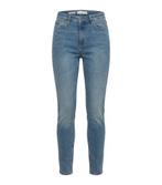 Mango Broek in maat 36 Blauw, Mango, Verzenden, Zo goed als nieuw, Blauw