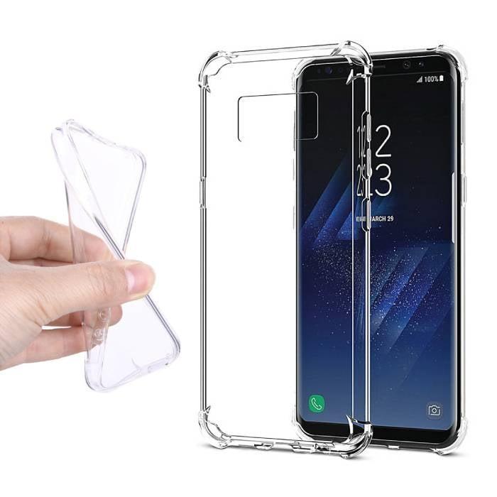 Samsung Galaxy S8 Plus Transparant Clear Case Cover Silicone, Telecommunicatie, Mobiele telefoons | Hoesjes en Frontjes | Samsung