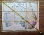 Oceanië - Grote collectie van 9 - Australië / Adelaide /, Boeken, Atlassen en Landkaarten, Nieuw