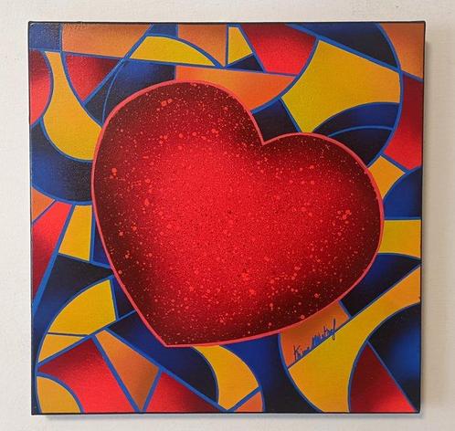 Kino Mistral (1943) - Red love, Antiek en Kunst, Kunst | Schilderijen | Klassiek