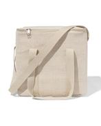 HEMA Koeltas 22x32x30cm linnenlook, Caravans en Kamperen, Kampeeraccessoires, Verzenden, Nieuw