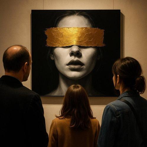 Lino Scerbo - Veil of Perception, Antiek en Kunst, Kunst | Schilderijen | Modern