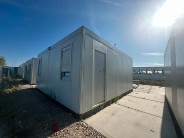 6x6 container unit - 36m2 - opslag unit - bouwkeet - kantoor beschikbaar voor biedingen