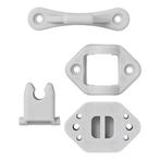 ProPlus Deurvanger caravan/camper - scharnierend - grijs..., Ophalen of Verzenden, Nieuw