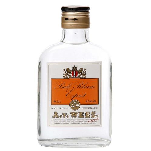 Van Wees Bali Rhum Esprit 60% (voor patisserie) 200ml, Hobby en Vrije tijd, Taarten en Cupcakes maken, Nieuw, Verzenden