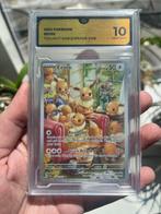 Pokémon - 1 Graded card - Eevee 188/167 Foil, Full art - GG, Hobby en Vrije tijd, Verzamelkaartspellen | Pokémon, Nieuw