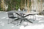 Tuintafel Ovaal Madison 2.0 240cm Betonlook Kruispoot The, Tuin en Terras, Verzenden, Nieuw