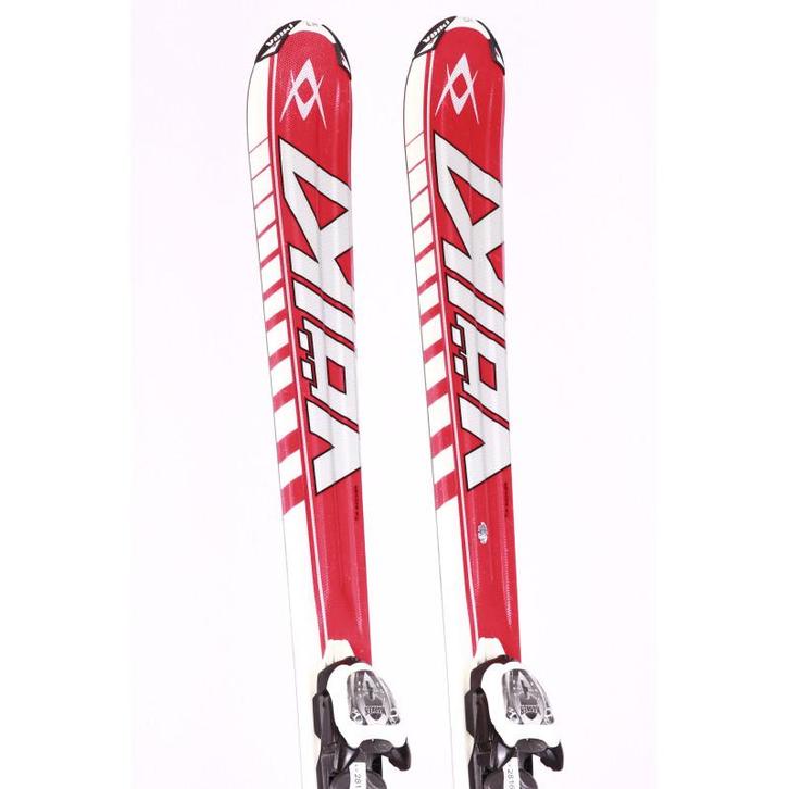150 kinder skis VOLKL RACETIGER GS, white/red + Marker 7, Sport en Fitness, Skiën en Langlaufen, Gebruikt, Verzenden