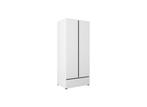 Kledingkast Crotone - Wit - 2-Deurs met Lade, Nieuw, Met lade(s)